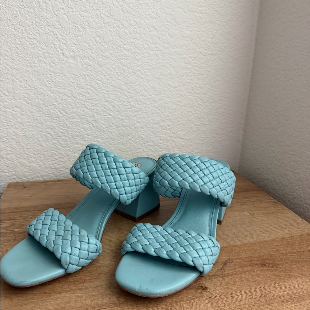 Daphnee Braided Block Heel Sandal - STEVE MADDEN